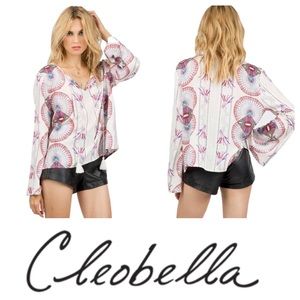 NWT Cleobella Dakota Top Bell Sleeve Size S, NWT!